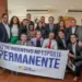 Parlamentares, atletas e ex-atletas se uniram em prol da transformação da Lei de Incentivo ao Esporte em permanente — Foto: Genilson Frazão/Divulgação