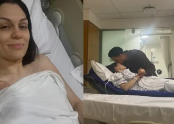 Jessie J compartilhou um carrossel de fotos da sua cirurgia • Instagram/Jessie J