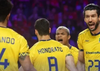 Brasil joga bem e vence Polônia na Liga das Nações de Vôlei