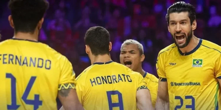 Brasil joga bem e vence Polônia na Liga das Nações de Vôlei