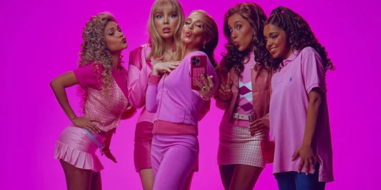 Parte do elenco da montagem brasileira do musical "Meninas Malvadas"  • Instagram/Danielle Winits