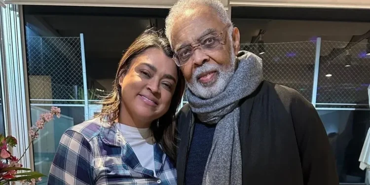 Preta Gil homenageia pai, Gilberto Gil, em aniversário: “Você me cura”