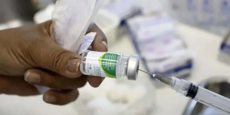 A vacina é a melhor forma de minimizar a forma grave da SRAG crédito: © Arquivo/Gilberto Marques/Governo do Estado de São Paulo