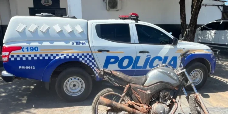 PMTO Recupera motocicleta adulterada em rodovia de Augustinópolis