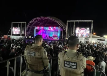 Público lotou os show durante as festividades. - Foto: Ascom 10° BPM