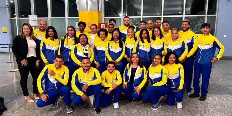 Banda de percussão do CEM Taquaralto representa o Brasil em evento de fanfarras na Argentina