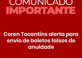 Coren Tocantins alerta para envio de boletos falsos de anuidade