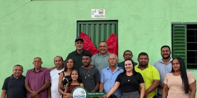 Com emenda de Luciano, famílias de Nazaré realizam o sonho da casa própria