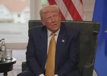 Presidente dos EUA, Donald Trump, na Escócia • Reuters