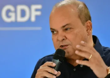 O governador do Distrito Federal, Ibaneis Rocha (MDB) • 29/05/2025 - Cláudio Reis/Enquadrar/Estadão Conteúdo