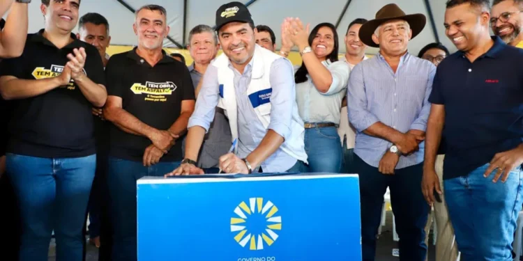 Em Centenário, governador Wanderlei Barbosa autoriza obra asfáltica de 32km avaliada em R$ 55 milhões