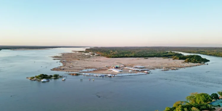 Praia da Gaivota, em Araguacema, é um dos destinos mais procurados da Temporada de Praia 2025 no Tocantins