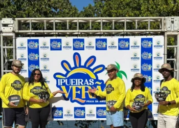 Equipes realizaram ações de conscientização junto à população de Ipueiras - créditos: Ascom Detran Tocantins / Governo do Tocantins