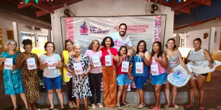 Em Lagoa do Tocantins, Governo do Estado encerra etapa do Projeto Vida de Mulher com ações de cuidado e promoção da autonomia feminina