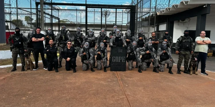 Polícia Penal realiza nova fase da Operação Mute em Araguaína para reforçar segurança nas unidades prisionais