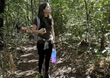 Visitantes durante trilha realizada no ano passado na edição 2024 do UNDP - (Foto: Andrea Marques/Governo do Tocantins)