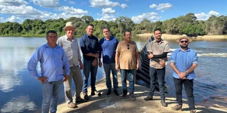 Naturatins realiza visita técnica a barragens elevatórias em Lagoa da Confusão para monitorar uso da água na Bacia do Rio Formoso