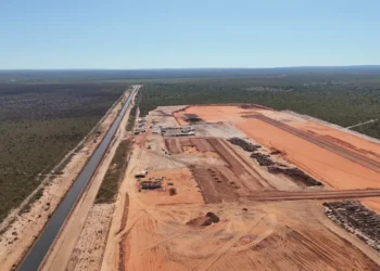 Com 70% das obras concluídas, o aeroporto de São Félix é um dos principais investimentos para impulsionar o turismo e a economia do Jalapão (Foto: Inácio Neto/Governo do Tocantins);