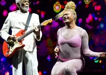 Gilberto Gil e Liniker • Reprodução