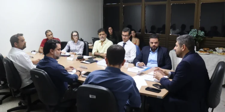 Encontro deliberou sobre a destinação de recursos para a Polícia Civil - Foto: Hiago Muniz/Governo do Tocantins