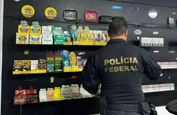 PF mira contrabando de cigarros eletrônicos e cumpre busca e apreensão em Palmas e Araguaína