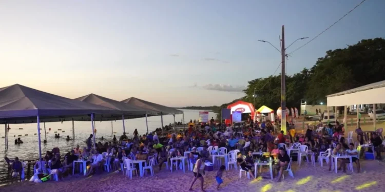Praia de Porto Franco do Araguaia terá programação de temporada até 3 de agosto_Mazim Aguiar_Governo do Tocantins