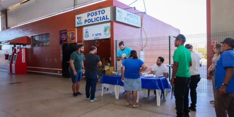 Município de Palmas segue com barreira sanitária contra o sarampo no Terminal Rodoviário da Capital