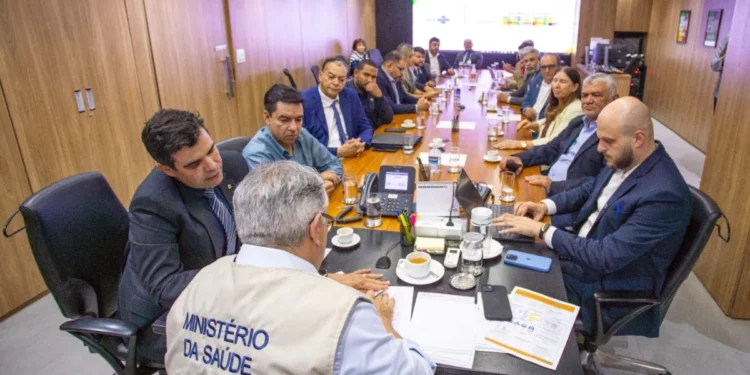 Ayres e prefeitos tratam de obras e programas de saúde em audiência com Padilha