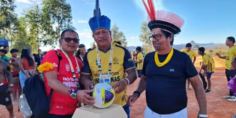 Vereador Leomar Xerente participa do lançamento da Taça dos Povos Indígenas 2025
