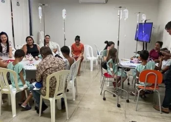 ⁠A unidade preparou um acolhimento especial para os pequenos