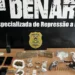 Em Palmas, Polícia Civil desarticula ponto de venda de drogas, apreende armas de fogo e prende três suspeitos de tráfico de drogas