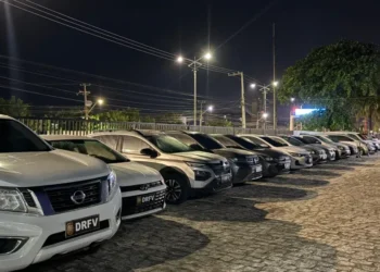 A Polícia Civil estima que mais de 50 automóveis tenham sido desviados.  • Polícia Civil de Alagoas