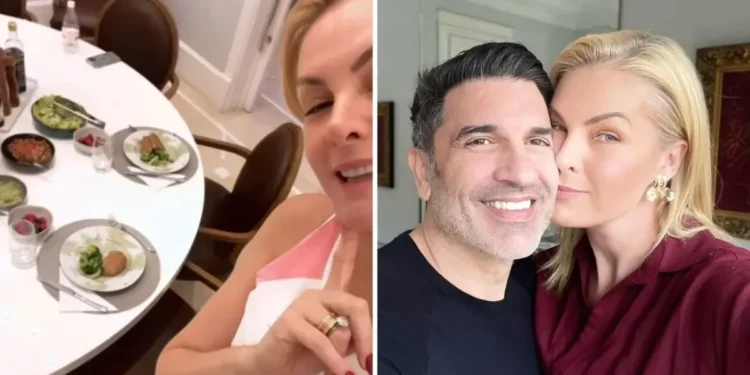 Ana Hickmann faz jantar especial para Edu Guedes após alta hospitalar