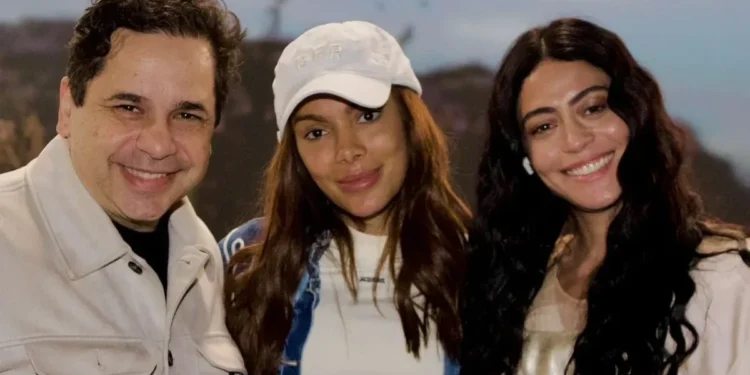 Anitta visita set de filmagens de “Nosso Lar 3”: “Fã declarada”