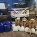 Polícia apreende lança-perfume e ecstasy em depósito de drogas em SP
