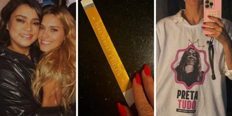 Carolina Dieckmmann escreveu uma carta após o velório de sua amiga, Preta Gil • Instagram/Carolina Dieckmmann