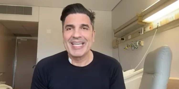 Edu Guedes tem alta da UTI e fala pela 1ª vez após cirurgia de câncer