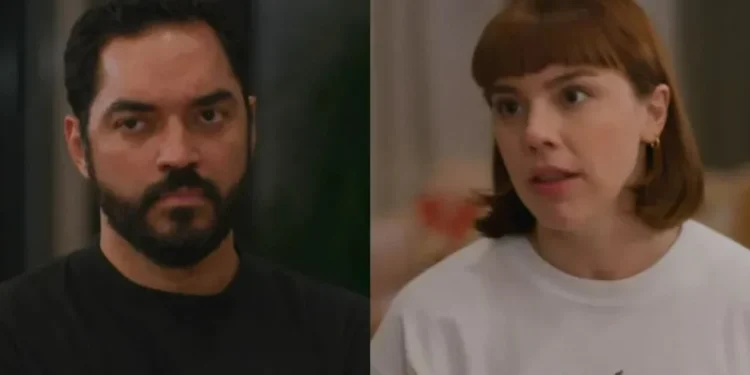 Cena do capítulo desta terça (1º) repercutiu na rede social X • Reprodução/TV Globo