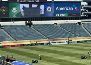 Estádio na Filadélfia recebe últimos ajustes antes de Palmeiras x Chelsea