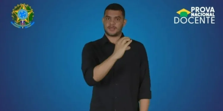 Edital em Libras do “Enem dos Professores” está disponível no YouTube