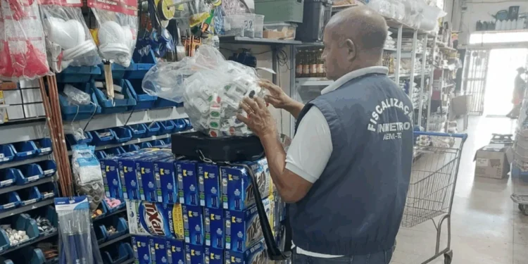 Em ação de fiscalização, Agência de Metrologia apreende mais de 210 produtos irregulares no comércio