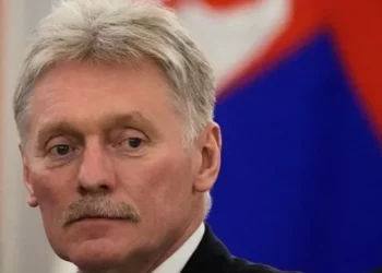 Porta-voz do Kremlin, Dmitry Peskov • 09/05/2025Alexander Zemlianichenko/Pool via REUTERS