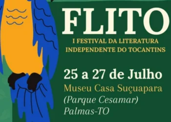 Festival movimenta a cena literária do Tocantins com programação gratuita em Palmas