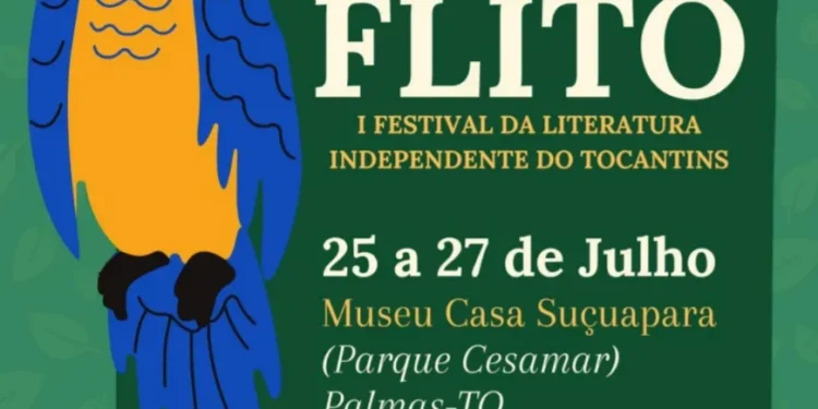 Festival movimenta a cena literária do Tocantins com programação gratuita em Palmas