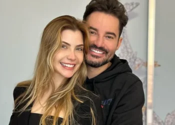 Fernando Zor e Lara Bissi em foto de 2024 • Instagram/Fernando Zor