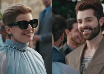 Odete Roitman dá uma cantada em Alok em "Vale Tudo" • Reprodução/TV Globo