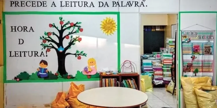 Sala de leitura do DF — Foto: Divulgação