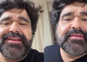 Fabiano fala com seguidores após acidente de carro • Reprodução/Instagram