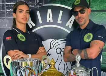 Kelly Key é a vice-presidente do Kiala FC, clube fundado em Angola junto com seu marido Mico Freitas — Foto: Reprodução/ Instagram