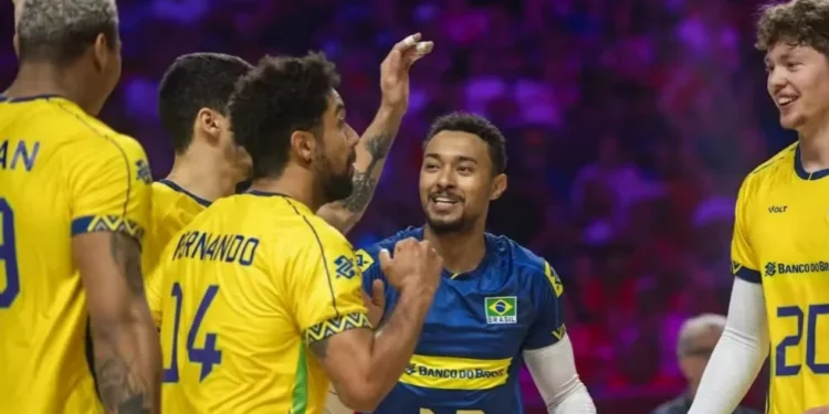 Brasil x Argentina na Liga das Nações Masculina de vôlei: onde assistir e horário